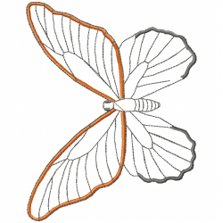 Butterfly Embroidery Design 9